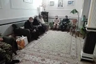 دیدار با خانواده معظم شهید احسان فرازمند در زاهدان