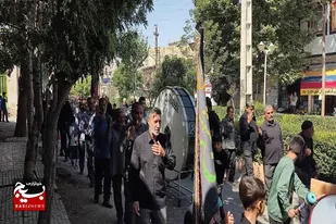 برگزاری مراسم عزاداری و سینه&zwnj;زنی دهه پایانی ماه صفر در شهر گیان نهاوند+تصاویر