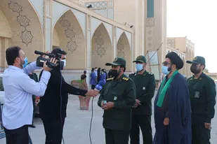 مانور تیم&zwnj;های گام پنجم طرح شهید حاج قاسم سلیمانی شهرستان میبد