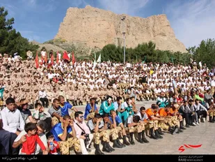 اجرای حرکات رزمی وکوهگشت خانوادگی نیروهای مسلح به مناسب سالروز آزاد سازی خرمشهر