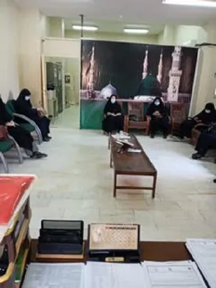 برگزاری جلسه شورای فرماندهی حوزه بسیج ادارات شهرستان بم