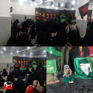 همایش بزرگ شیرخوارگان حسینی  علیه السلام در شهرستان اندیکا برگزار شد