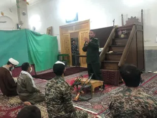 فراخوان گروهانی بسیجیان در بیارجمند