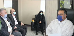دیدار جمعی از خیرین با شهردار جلیل&zwnj;آباد پیشوا
