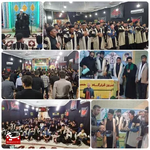 برگزاری مراسم عزاداری دهه اول محرم با حضور بزرگمردان بختیاری لالی