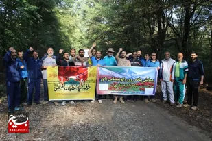 همایش پیاده روی پایوران سپاه ناحیه ساری در حمایت از مظلومیت مردم فلسطین برگزار شد