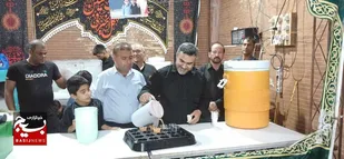 بازدید وسرکشی فرمانده فراجا وجانشین سپاه آغاجاری ازمواکب اربعین