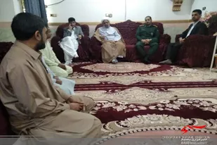 دیدار و تجلیل از خانواده شهدا به مناسبت هفته بسیج
