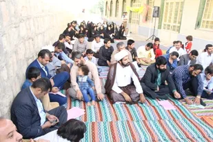جشن میلاد کریم اهلبیت و جزء خوانی قرآن کریم در لردگان