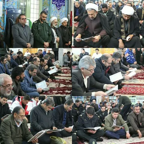 مراسم گرامیداشت شهادت سپهبد حاج قاسم سلیمانی در فراهان برگزار شد+تصاویر