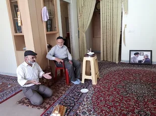 دیدار رزمندگان گردان ۱۰۳ امام حسین علیه السلام با خانواده شهیدان والامقام جانثاری