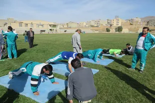 برگزاری مسابقات آمادگی جسمانی در ملایر