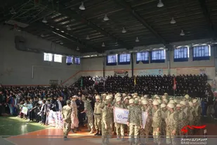 نمایش شکوه اقتدار در اردستان