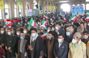 اجتماع بزرگ بسیجیان کهگیلویه و بویراحمد در یاسوج / اقتدار و شکوه بسیج به نمایش گذاشته شد