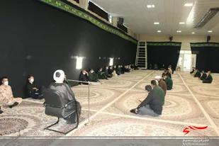مراسم عزاداری روز ششم محرم در ناحیه مقاومت بسیج بروجرد