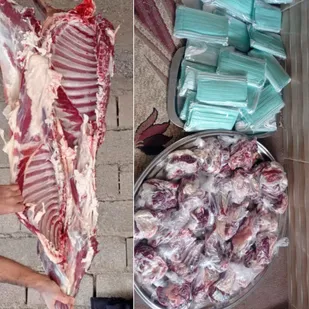 ذبح گوسفند توسط کانون بسیج مهندسین عمران و معماری شهرستان کرمان به نیابت از سردار دلها