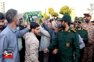 استقبال از پیکر مطهر شهید &laquo;محمد سهرابی&raquo; در نهاوند