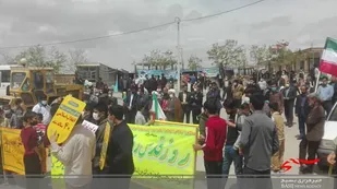 راهپیمایی روز جهانی قدس در وردنجان