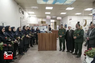 برگزاری آیین تجلیل از پرستان بیماستان شهید مدنی کرج