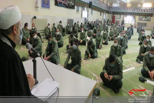 جلسه اخلاق کارکنان تیپ انصارالحسین(ع) همدان