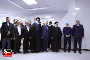 بیمارستان شهید سلیمانی در فردیس با حضور رئیس جمهور رسما افتتاح شد
