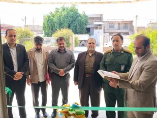 نمایشگاه کتاب و آثار ۸ سال دفاع مقدس در لالی افتتاح شد