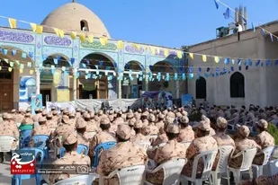 تجلیل از مقام سرباز در سپاه حضرت قمربنی هاشم علیه السلام