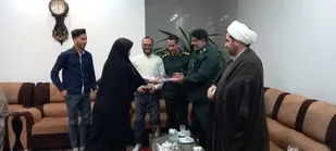 دیدار فرمانده ناحیه مقاومت بسیج زارچ با فرماندهان پایگاه های بسیج