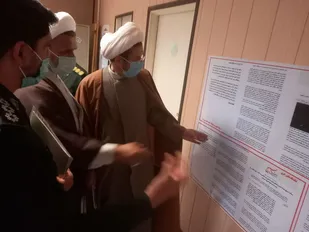 نمایشگاه عکس خبری سپاه امام حسن مجتبی(ع) قزوین برگزار شد