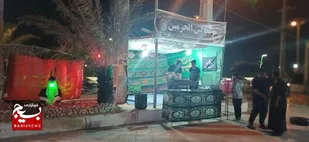 خدمات رسانی جهادی موکب بین الحرمین هندیجان درماه محرم