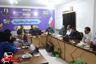 مراسم گرامیداشت روز خبرنگار در سپاه میاندورود