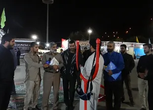 بازدید هیات رئیسه نمایندگی ولی فقیه سپاه تهران بزرگ از نمایشگاه یاد یاران