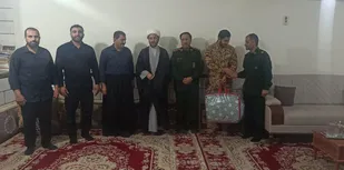 پاسداشت مردان سنگر خدمت در ناحیه مقاومت بسیج لالی