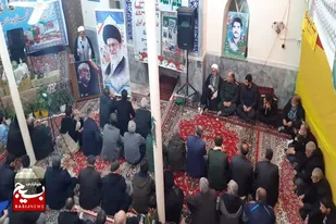 نخستین یادواره ۹ شهید والامقام محله مسجد صاحب الزمان(عج) شهرستان درگزین
