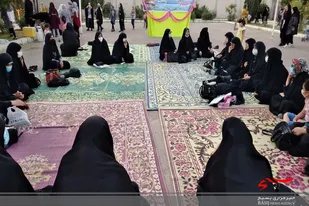 ویژه برنامه جشن دهه کرامت در پارک بانوان سرخه برگزار شد