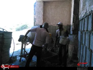 اردوی گروه جهادی شهید حججی ناحیه فریدونشهر در روستای تزره