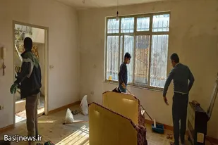برگزاری اردوی جهادی بسیجیان در روستای تفریحان