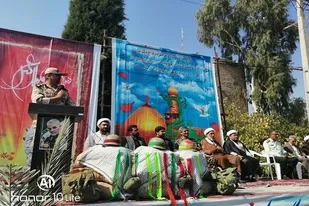 گردهمایی بزرگ بسیجیان و رزمندگان  سلحشور  ارسنجان