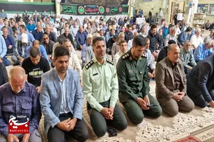 برگزاری مراسم اربعین شهدای اقتدار در شهرستان درگزین