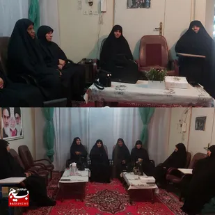 در سایه محبت هم&zwnj;نشینی با همسر شهید آلبوغبیش در هفته بسیج