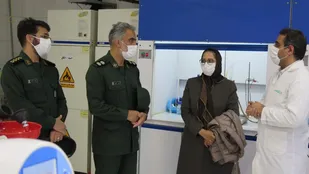 توزیع ۵ هزار عدد محلول ضدعفونی کننده با همکاری شرکت داروسازی باریج اسانس