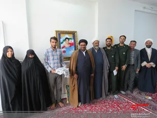 سرکشی از خانواده روحانی شهید محمدرضا قدیری