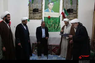 سرکشی از خانواده شهید محمد رضا داوری در شلمزار