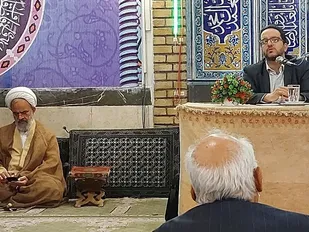برگزاری نشست بصیرتی با موضوع جهاد تبیین در محله دولت آباد شهرری