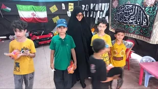 موکب "مادر و کودک" روزانه به صدها نفر از مادران و کودکان در پایانه مرزی مهران خدمات می دهد