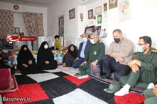 دیدار با خانواده شهید محمد جمادی در دلوار