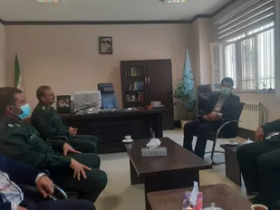 دیدار فرمانده سپاه شاهرود با ریاست دادگستری این شهرستان+ تصاویر