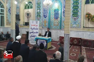 برگزاری میز خدمت حقوق یاران جهادگر در روستای حسین آباد عاشوری بهار
