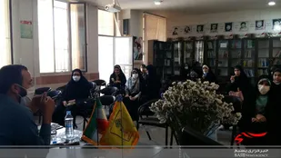 جلسه توجیهی فرماندهان واحدهای مقاومت حوزه شهید فهمیده ۴