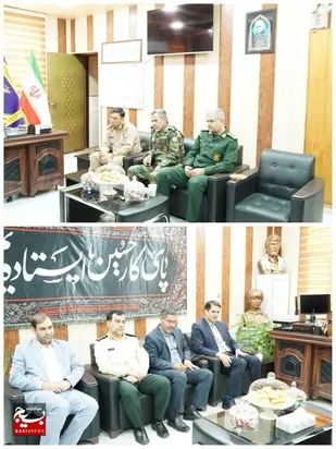 همکاری و همدلی در شورای تأمین خرمشهر به مناسبت سالروز سپاه